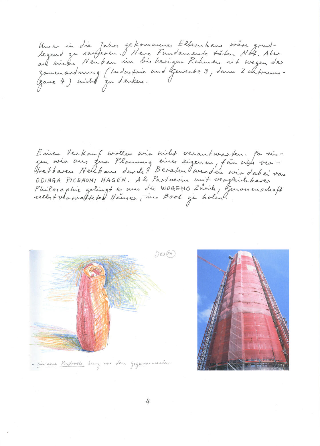 Blatt 5 Brief Jörg Kohler an Lutz&Guggisberg