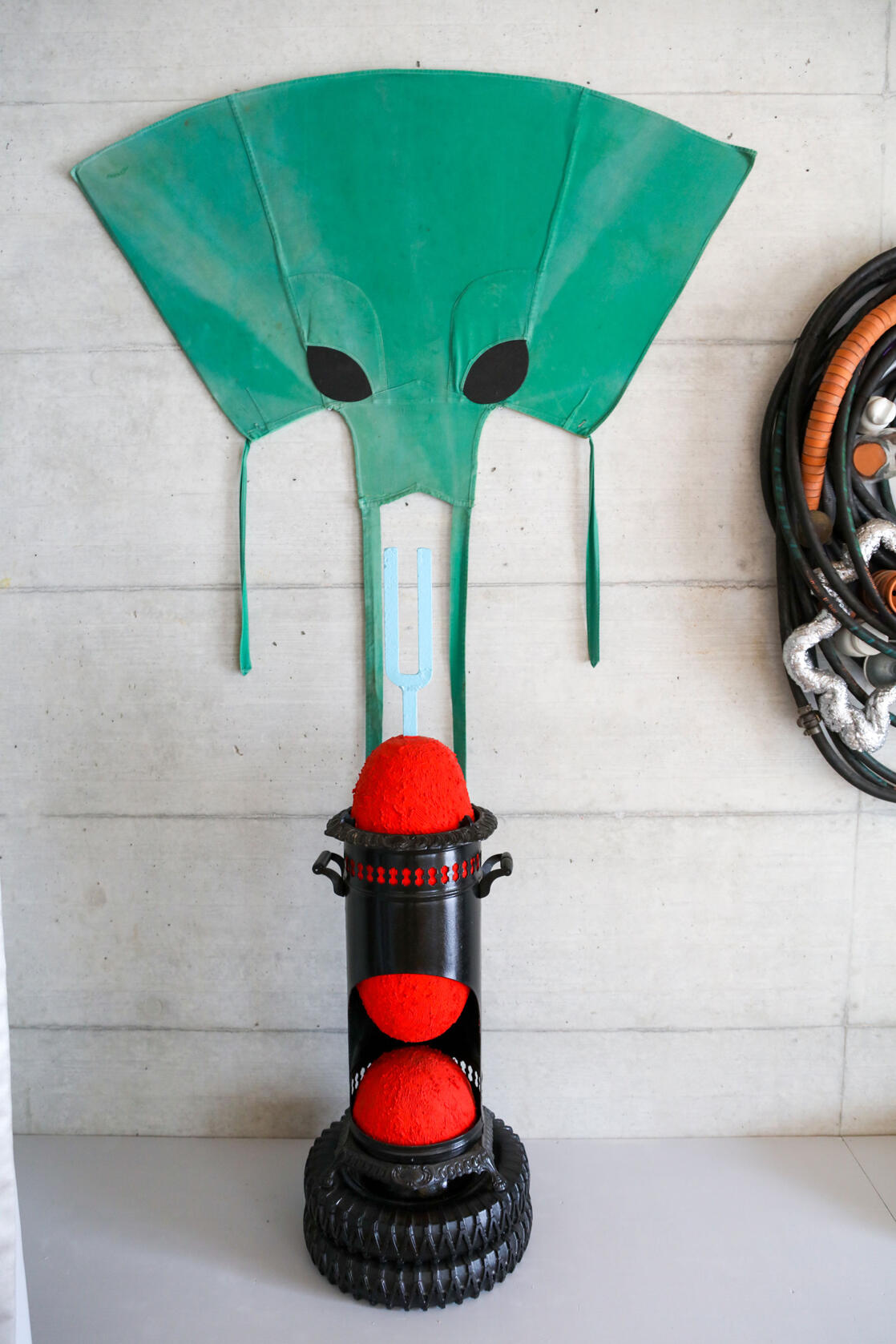 Gingkoschurz (Gartenschürze, Frostofen, roter Tropen)