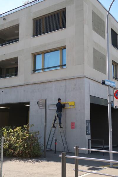 Neue Häuser - neue Hauszeichen