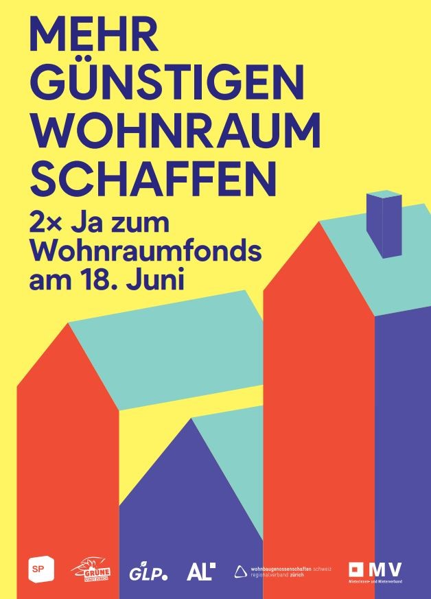 Plakat Wohnraumfonds